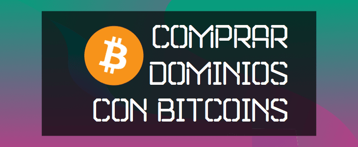 comprar dominio con bitcoin