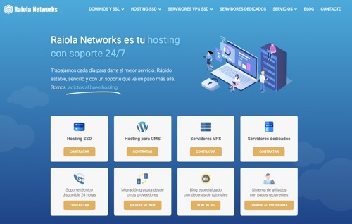 Raiola networks hosting